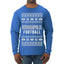 City of Indianapolis IND American Football Fantasy Fan Ugly Christmas Sweater Unisex Crewneck Sweatshirt