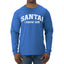 Vintage Movie Quote Santa! I Know Him Christmas Mens Long Sleeve Shirt