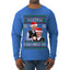 Beginning To Look Like You Miss Us Trump Carlson 24 Ugly Christmas Sweater Mens Long Sleeve Shirt