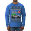 All I Want for Christmas is a Cybertruck Funny Tech Ugly Christmas Sweater Mens Long Sleeve Shirt