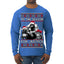 Tis the Season For Justice Harambe Peanut Fred Raccoon Ugly Christmas Sweater Mens Long Sleeve Shirt