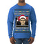 Did Somebody Say Christmas? Lloyd Dumb Dumber 90s Movie Ugly Christmas Sweater Mens Long Sleeve Shirt