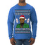 You Better Watch Out, the Diddler's Coming to Town, Funny Santa P Diddy Diddler Funny Party Viral Music Baby Oil Meme Ugly Christmas Sweater Mens Long Sleeve Shirt