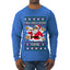 Milk And Cookie Time Christmas Sweater, Ugly Christmas Sweater Mens Long Sleeve Shirt