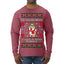 Good News I Saw a Dog Today Funny Ugly Christmas Sweater Mens Long Sleeve Shirt