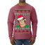 Office Phyllis Navidad Happy Holiday Ugly Christmas Sweater Mens Long Sleeve Shirt