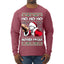 Friday Hood Santa  Ugly Christmas Sweater Mens Long Sleeve Shirt