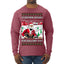 Overtime Hours Rich Men North of Richmond Ugly Christmas Sweater Mens Long Sleeve Shirt