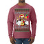 Gonna Party Like It's My Birthday Jesus Ugly Christmas Sweater Mens Long Sleeve Shirt