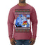 A Choo Choo I've Always Wanted One Winter Warlock Movie Ugly Christmas Sweater Mens Long Sleeve Shirt