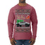 All I Want for Christmas is a Cybertruck Funny Tech Ugly Christmas Sweater Mens Long Sleeve Shirt