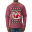 Milk And Cookie Time Christmas Sweater, Ugly Christmas Sweater Mens Long Sleeve Shirt