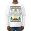 Son Of A Nutcracker Christmas Movie Quote  Ugly Christmas Sweater Mens Long Sleeve Shirt