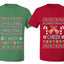 Spreading Christmas Cheer Sweater Girlfriend Boyfriend Gift His and Hers Matching Ugly Christmas Couple T-Shirt