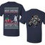 Christmas Vacation Merry Christmas Shitter's Full Ugly Christmas Front and Back Sweater Men's T-Shirt