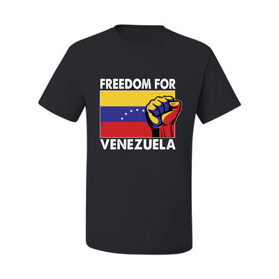 Freedom For Venezuelan Raised Fist Sweater, Unisex Men's T-Shirt