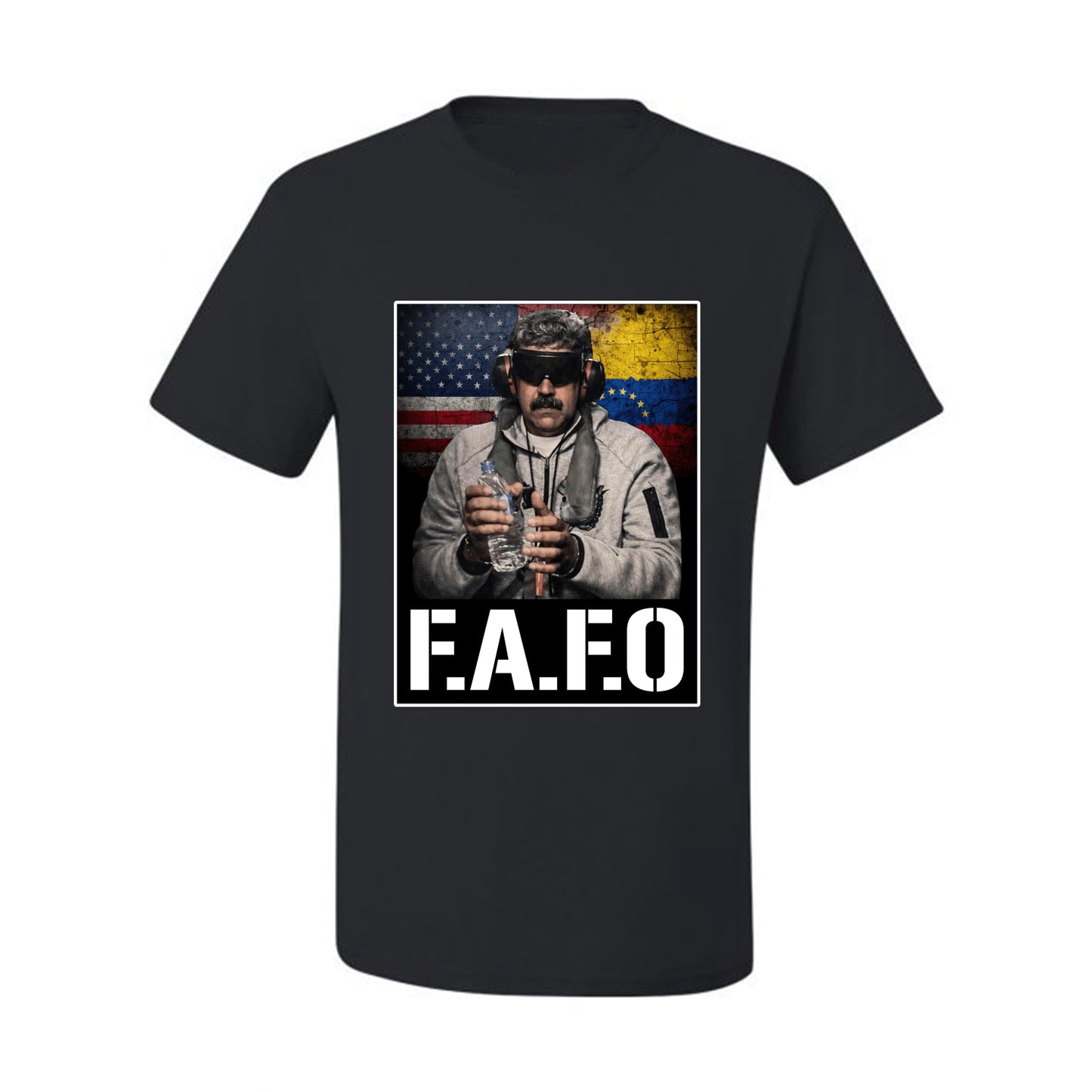 Venezuelan Dictator Maduro Captured F Around Find Out Sweater, Unisex Men's T-Shirt
