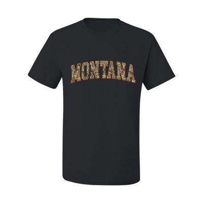 Montana  Camo Fill Orange Outline Sweater, Unisex Men's T-Shirt