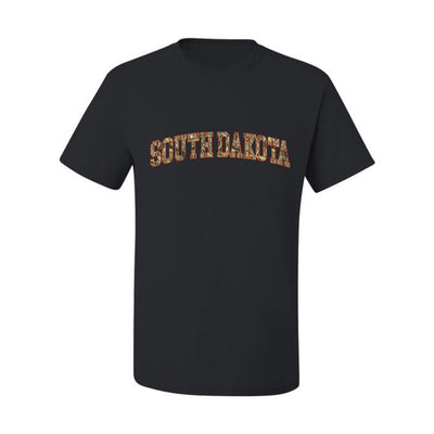 South Dakota  Camo Fill Orange Outline Sweater, Unisex Men's T-Shirt