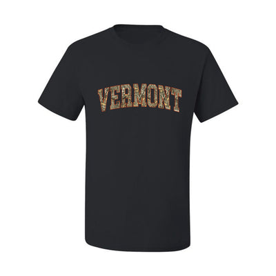 Vermont  Camo Fill Orange Outline Sweater, Unisex Men's T-Shirt