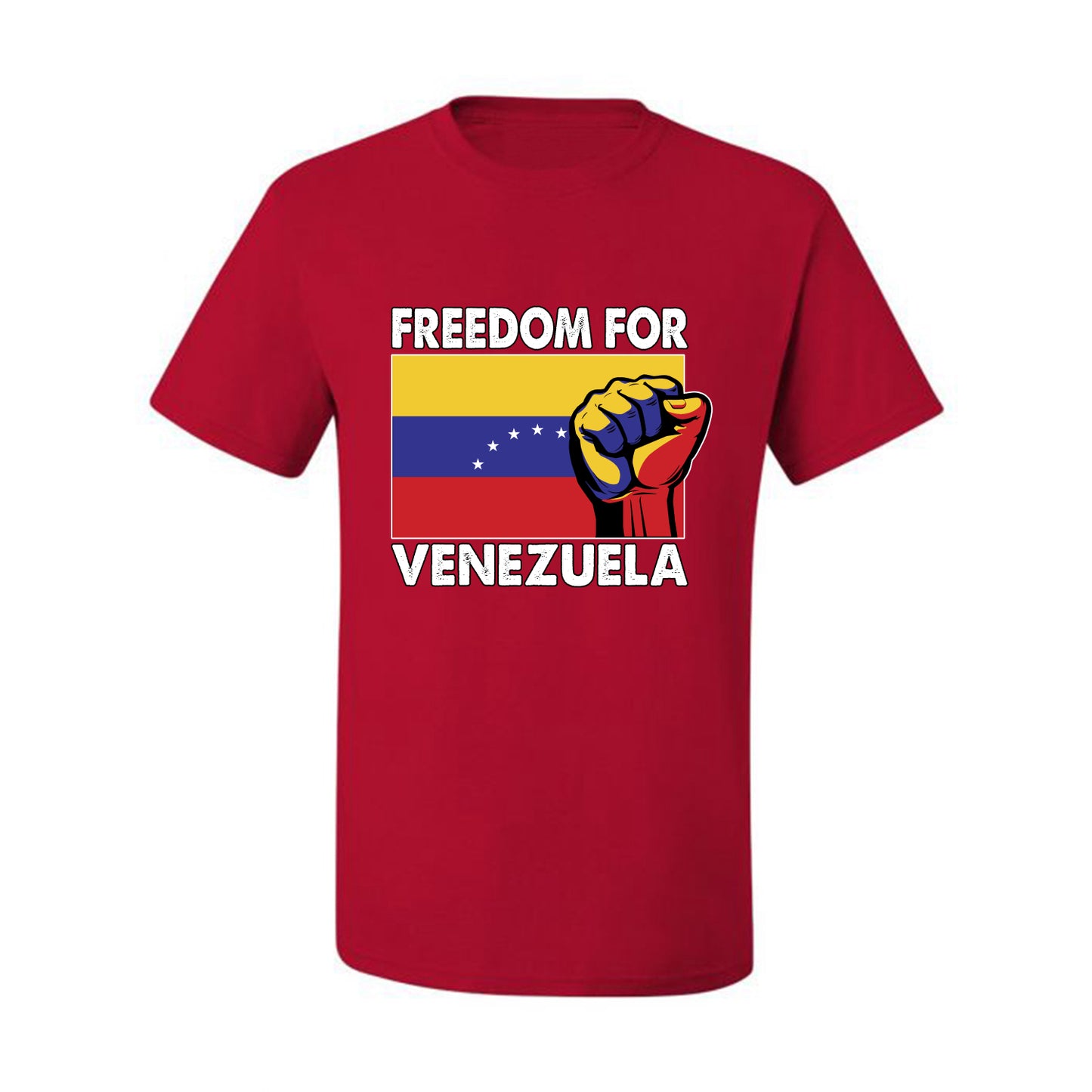 Freedom For Venezuelan Raised Fist Sweater, Unisex Men's T-Shirt