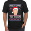 Biden Is Coming To Town Ugly Christmas Sweater Men's Graphic T-Shirt