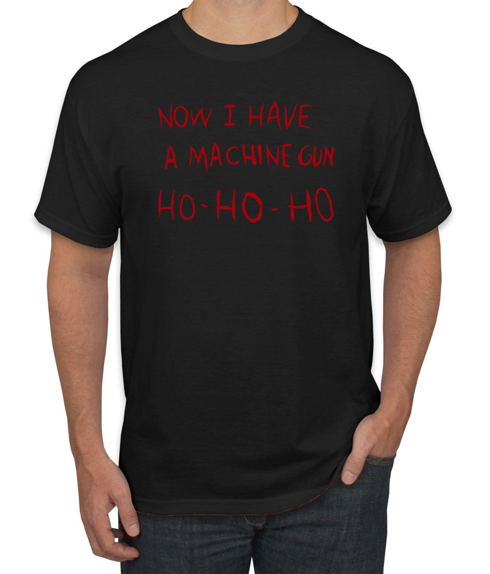 Die Hard Now I Have a Machine Gun Ho ho ho Christmas Men's Graphic T-Shirt