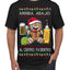 Arriba Abajo Al Centro Pa'Dentro Cheers to Health Salud Ugly Christmas Sweater Men's T-Shirt