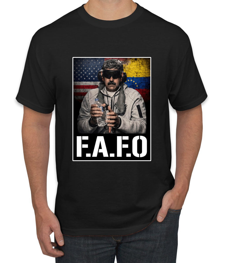 Venezuelan Dictator Maduro Captured F Around Find Out Sweater, Unisex Men's T-Shirt