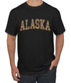 Alaska  Camo Fill Orange Outline Sweater, Unisex Men's T-Shirt