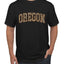 Oregon  Camo Fill Orange Outline Sweater, Unisex Men's T-Shirt