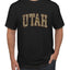 Utah  Camo Fill Orange Outline Sweater, Unisex Men's T-Shirt