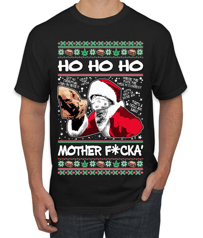 Friday Hood Santa  Ugly Christmas Sweater Men's T-Shirt