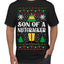Son Of A Nutcracker Christmas Movie Quote  Ugly Christmas Sweater Men's T-Shirt