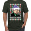 Santa Mike Michael Scott The Office Ugly Christmas Sweater Men's Graphic T-Shirt