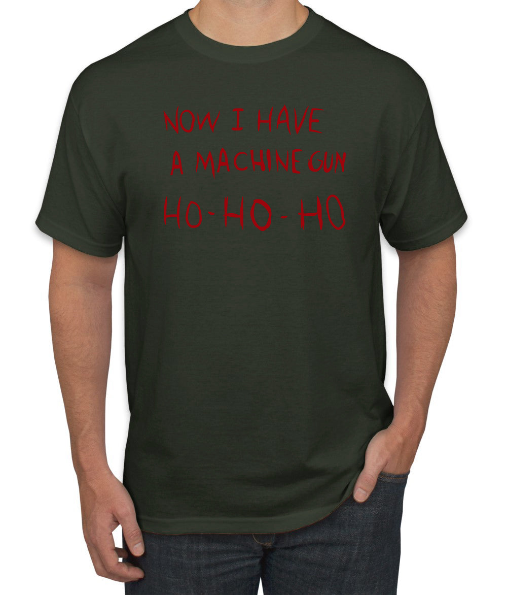 Die Hard Now I Have a Machine Gun Ho ho ho Christmas Men's Graphic T-Shirt
