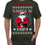 Santa Is Him Funny Gen Z Viral Meme Shades Slang Ugly Christmas Sweater Men's T-Shirt