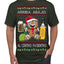 Arriba Abajo Al Centro Pa'Dentro Cheers to Health Salud Ugly Christmas Sweater Men's T-Shirt