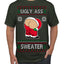Ugly Ass Sweater Funny Santa Claus Butt Xmas Ugly Christmas Sweater Men's T-Shirt