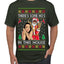 Santa the Plug Hos In This House  Ugly Christmas Sweater Men's T-Shirt