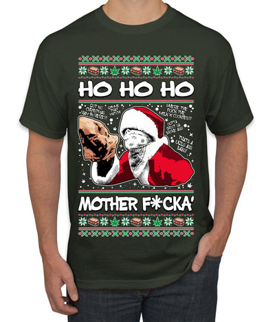 Friday Hood Santa  Ugly Christmas Sweater Men's T-Shirt