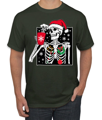 When You're Dead Inside But It's Christmas Christmas Men's T-Shirt