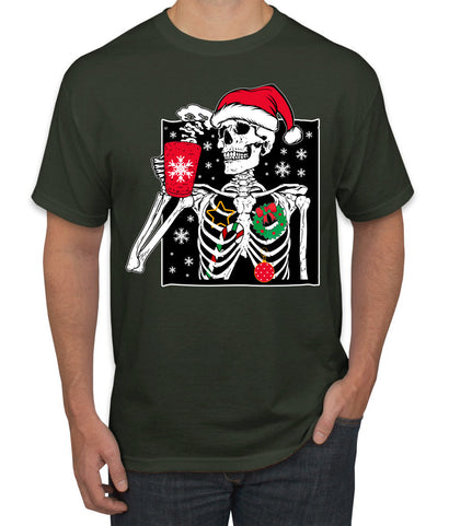When You're Dead Inside But It's Christmas Christmas Men's T-Shirt