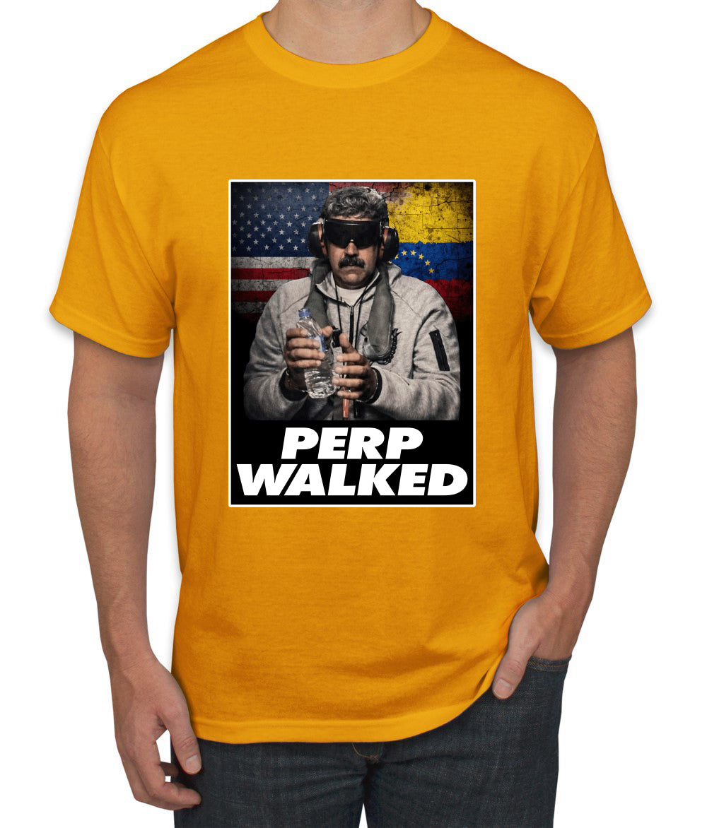 Venezuelan Dictator Maduro Captured Perp Walked Sweater, Unisex Men's T-Shirt