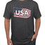 USA Winter Team Sports Fan Collection | USA Flowing Flag Sweater, Unisex Men's T-Shirt