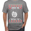 Under The Missle Toe Ugly Christmas Sweater Men's T-Shirt
