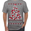 Is This Jolly Enough? Skeleton Skull Christmas Tree Ugly Christmas Sweater Men's T-Shirt