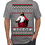 Jesus Is Him Funny Gen Z Viral Meme Shades Slang Ugly Christmas Sweater Men's T-Shirt