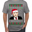 Merry Creedmas Office Humor TV  Ugly Christmas Sweater Men's T-Shirt