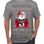 F Around And Find Out Santa Ugly Christmas Sweater Men's T-Shirt